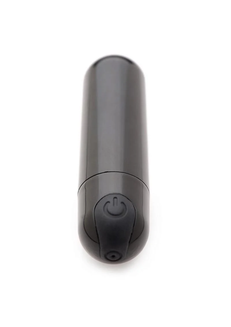 Bang! 10x Vibrating Metallic Rechargeable Bullet Vibrator - Image 7
