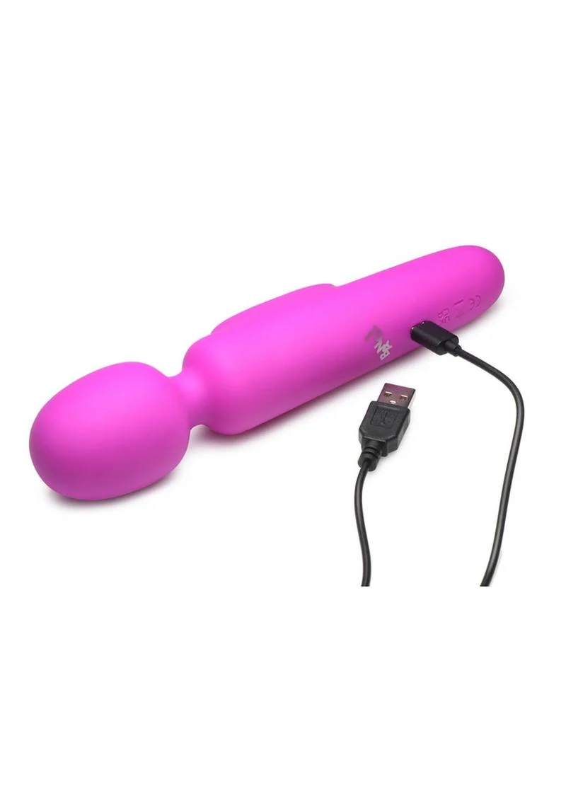 Bang! Digital Rechargeable Silicone Wand Vibrator - Image 3