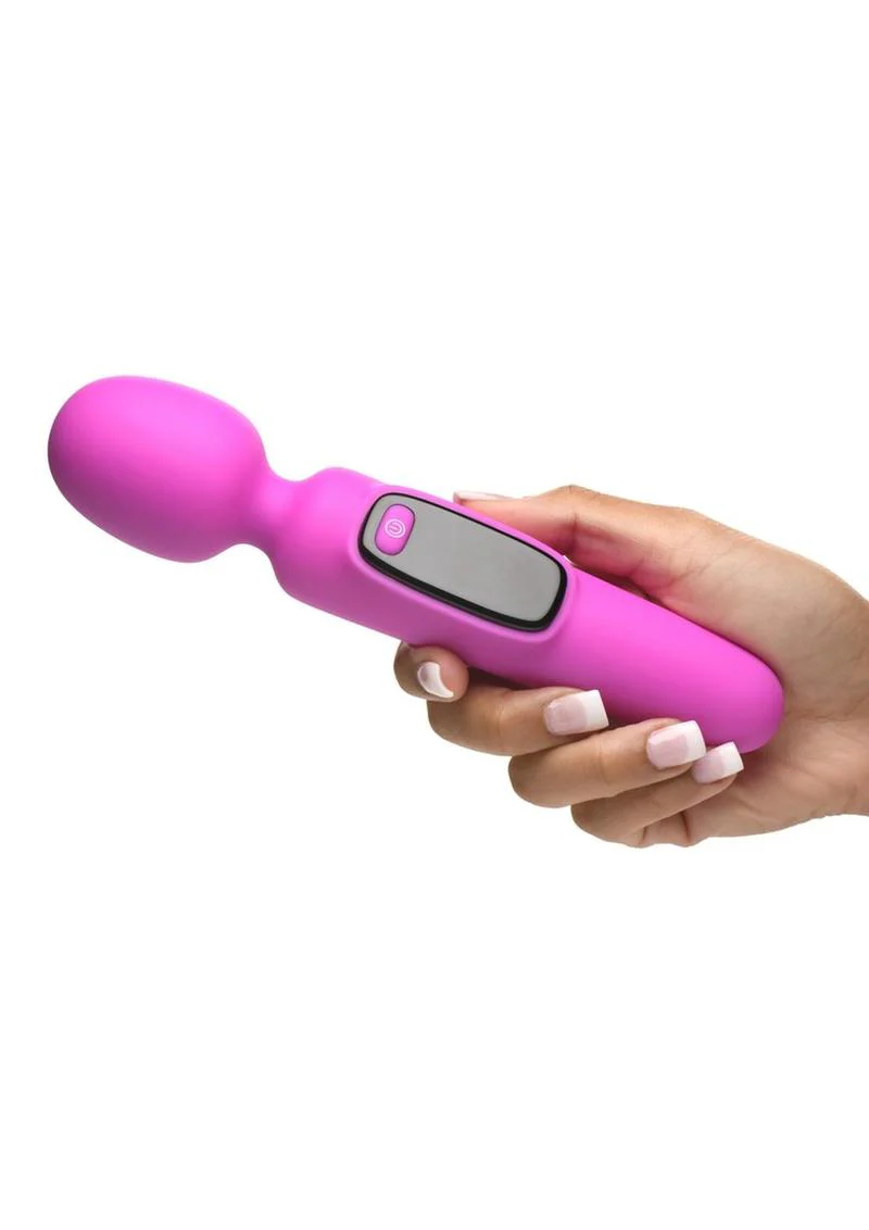 Bang! Digital Rechargeable Silicone Wand Vibrator - Image 4
