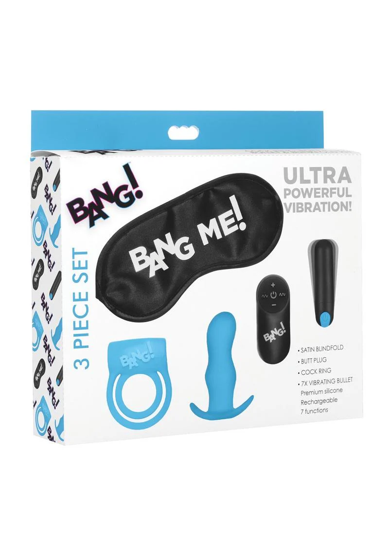 Bang! Duo Blast Plug and Cock Ring Kit - Image 2