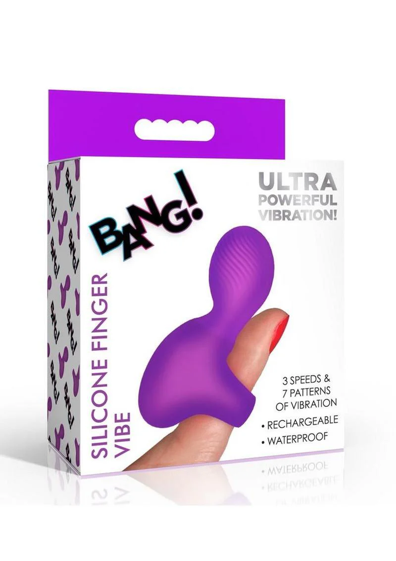 Bang! Silicone Rechargeable Finger Vibe - Image 6