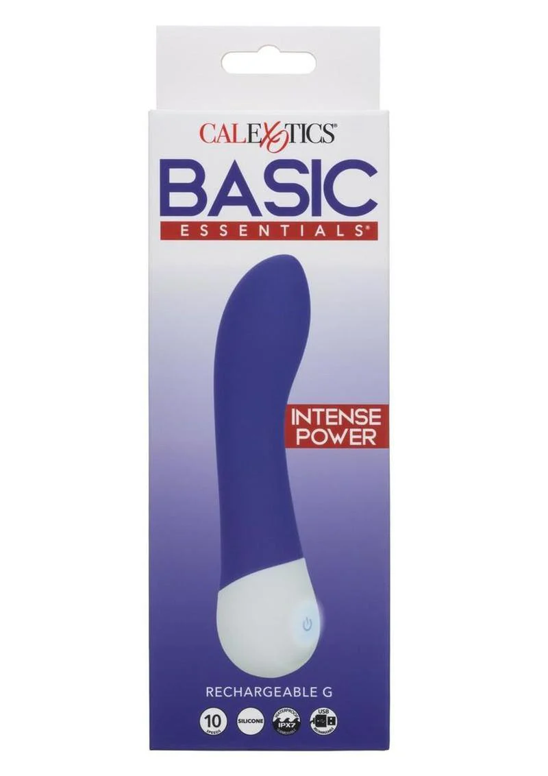 Basic Essentials Rechargeable Silicone G Vibrator - Image 2