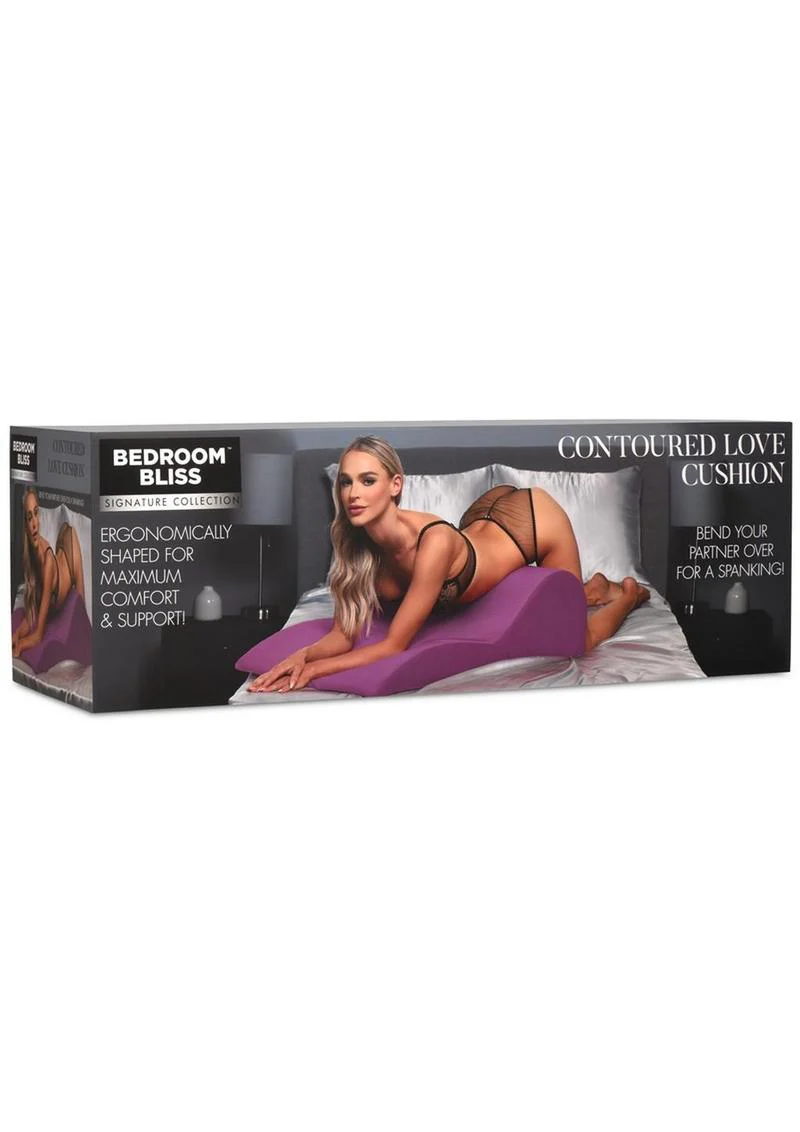 Bedroom Bliss Contoured Love Cushion - Image 2