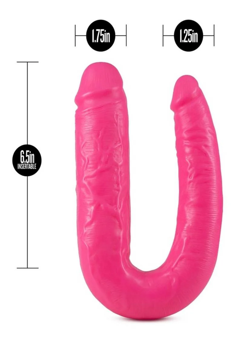 Big As Fuk Double Headed Dildo with Suction Cup - Image 4