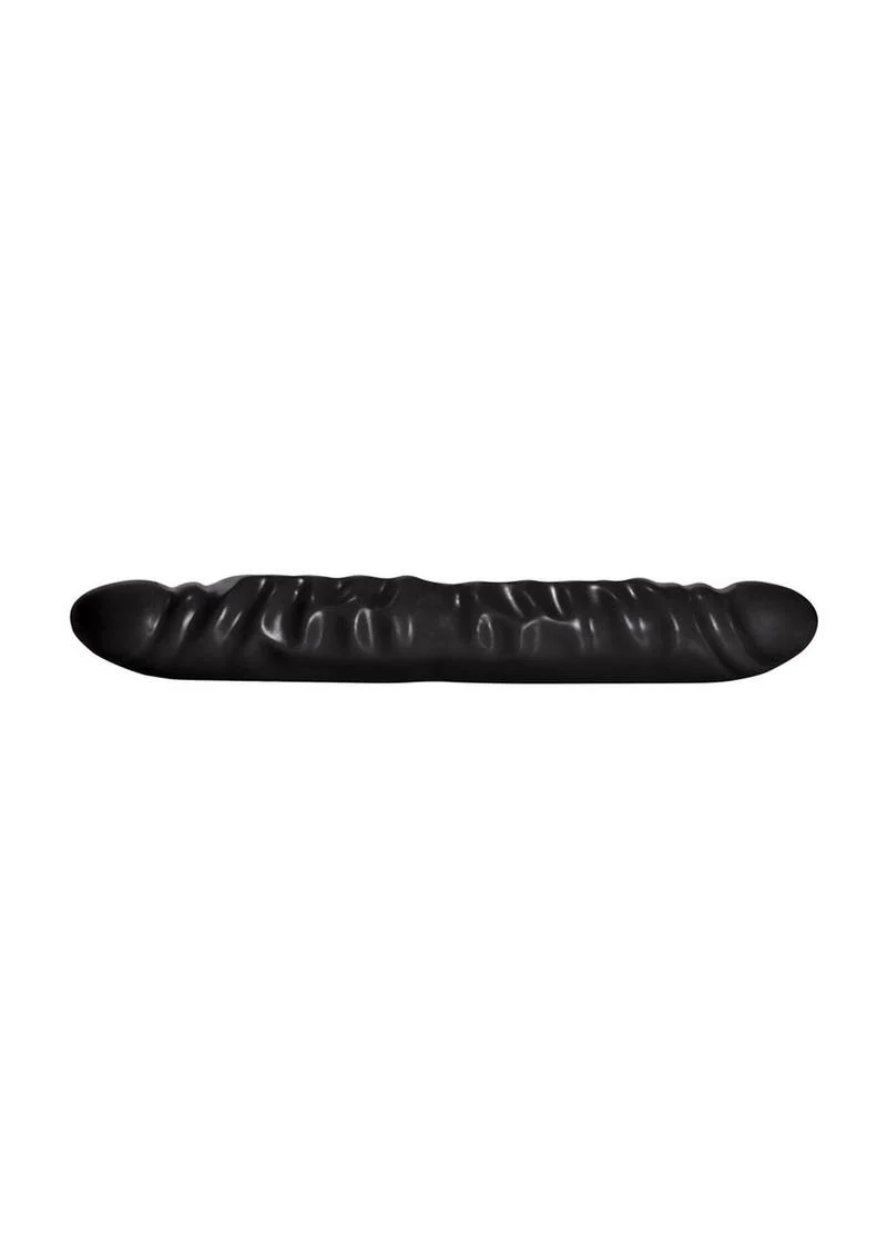 Black Jack Veined Double Dildo - Image 4