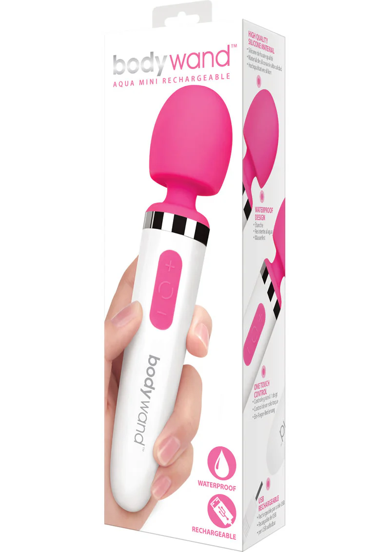 Bodywand Aqua Mini Rechargeable Silicone Wand Massager - Image 5