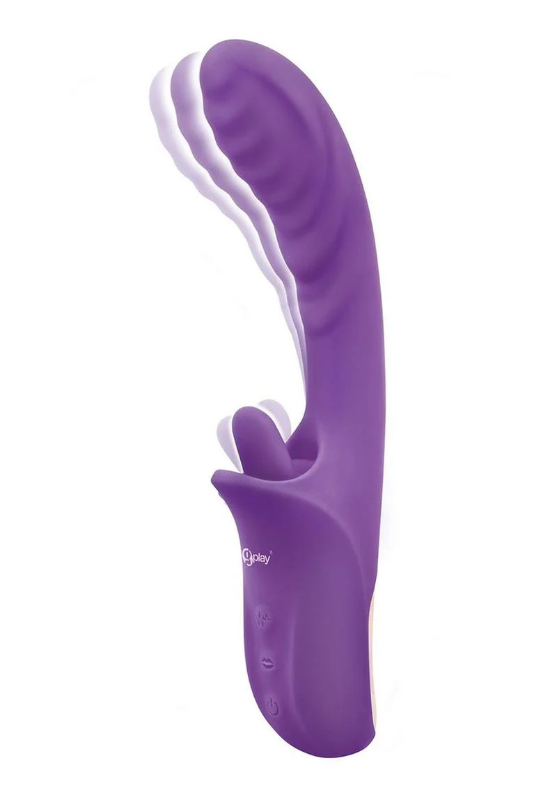 Bodywand G-Play Rechargeable Silicone Dual Stim Lick Me Out G-Spot Squirt Trainer Vibrator with Clitoral Stimulator - Image 4