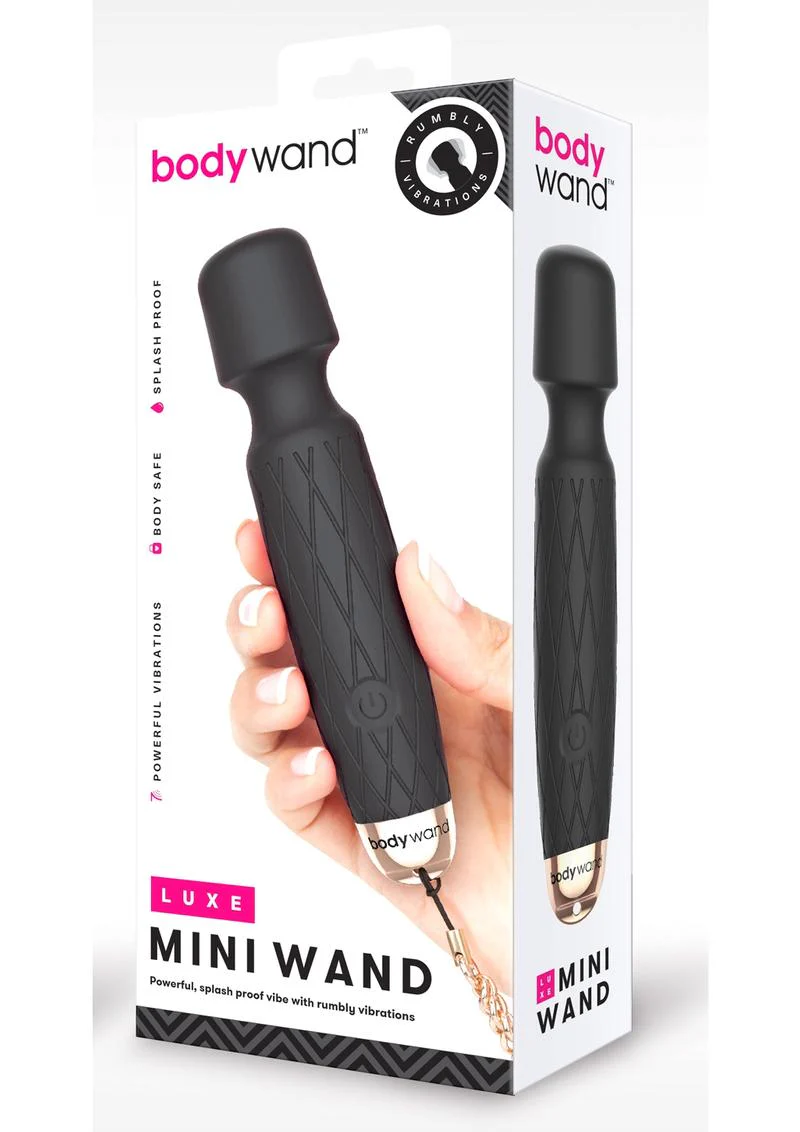 Bodywand Luxe Mini Wand Rechargeable Silicone Wand Massager - Image 6