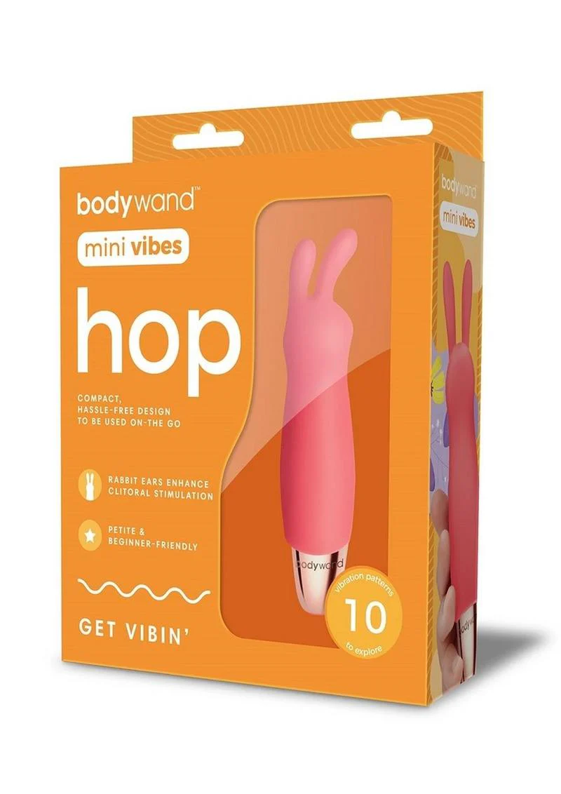 Bodywand Mini Vibes Hop Rechargeable Silicone Clitoral Stimulator - Image 2