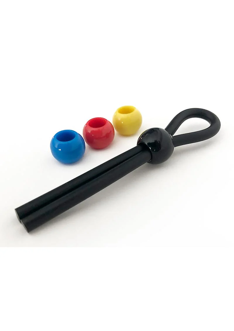 Boneyard Single Slide Cock Leash 2x Stretch Silicone