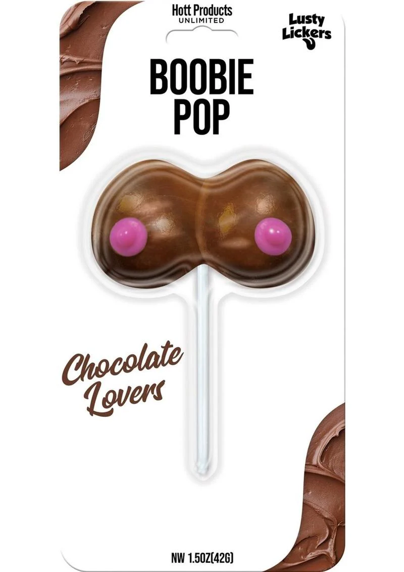 Boobies Pop Chocolate Lovers Lollipop