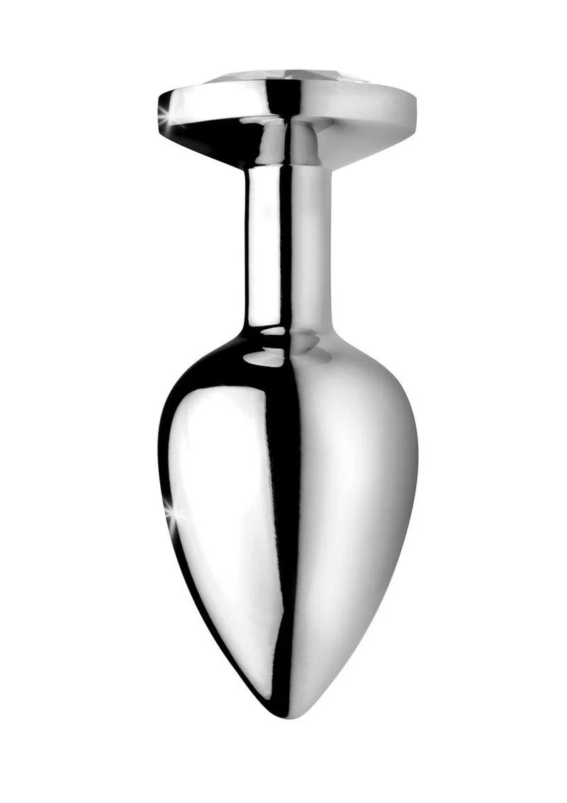 Booty Sparks Clear Gem Medium Anal Plug - Image 4