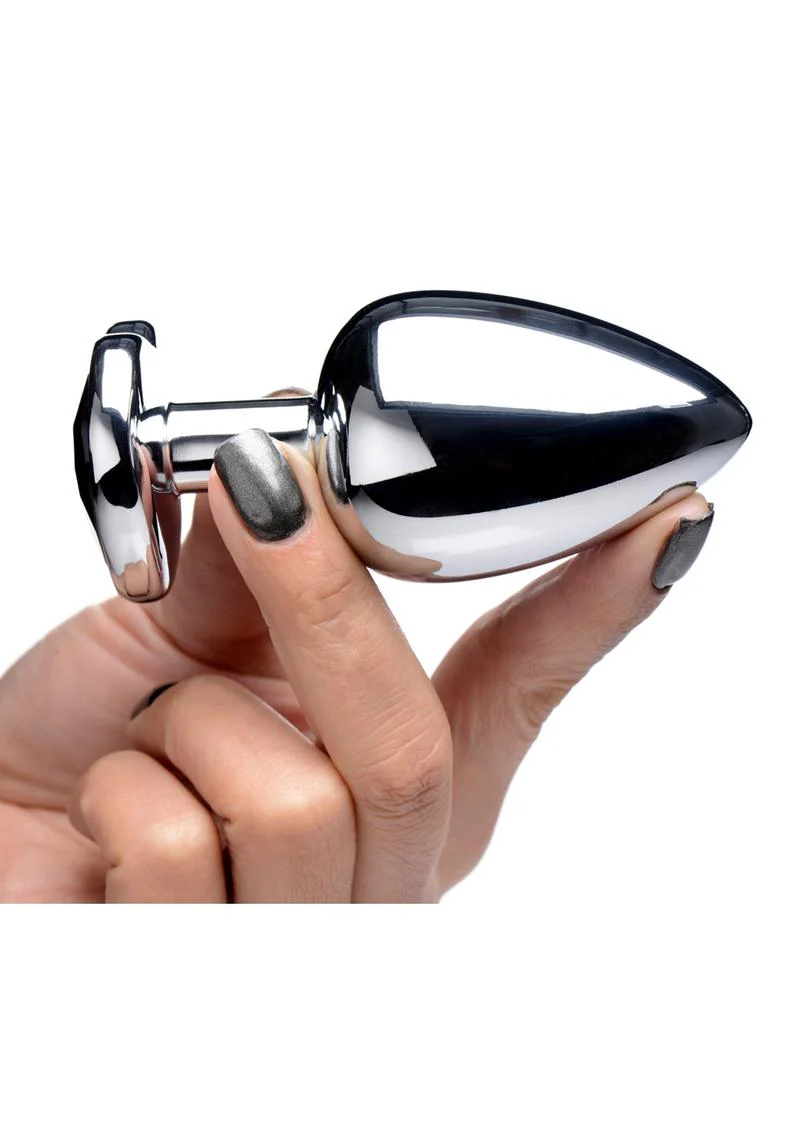 Booty Sparks Gemstones Black Heart Anal Plug - Image 5