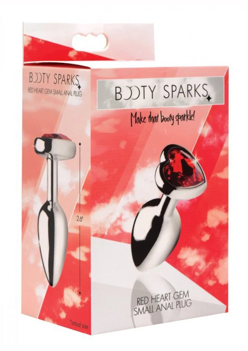Booty Sparks Heart Gem Small Anal Plug - Image 2
