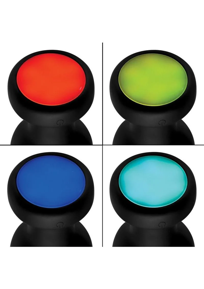 Booty Sparks Silicone Vibrating Led Plug - Image 9
