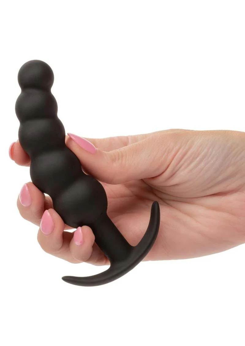 Boundless Vibrating X5 Beaded Plug Rechargeable Silicone Anal Plug - Image 4