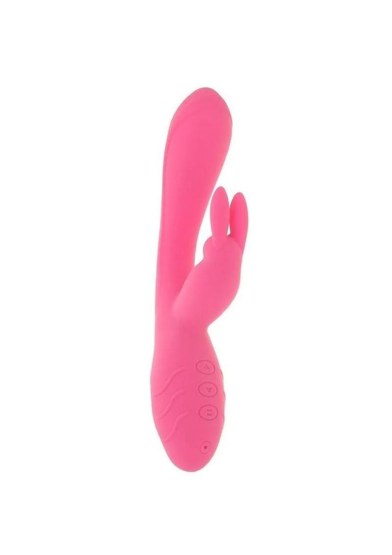 Bunny Kisses Rechargeable Silicone Rabbit Vibrator - Image 3