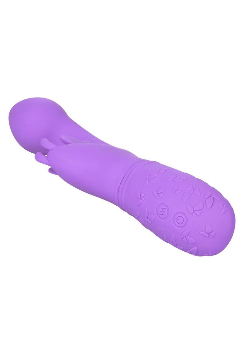 Butterfly Kiss Rechargeable Silicone Dual Vibrator - Image 7