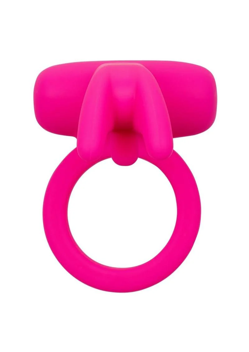 Calexotics Silicone Rechargeable Triple Clit Flicker Cock Ring - Image 3