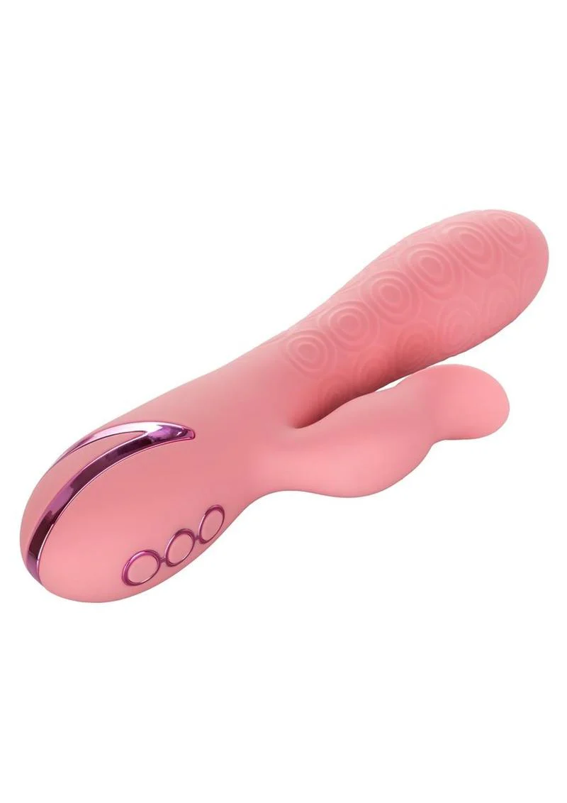 California Dreaming Pasadena Player Rechargeable Rotating Silicone Vibrator - Image 3