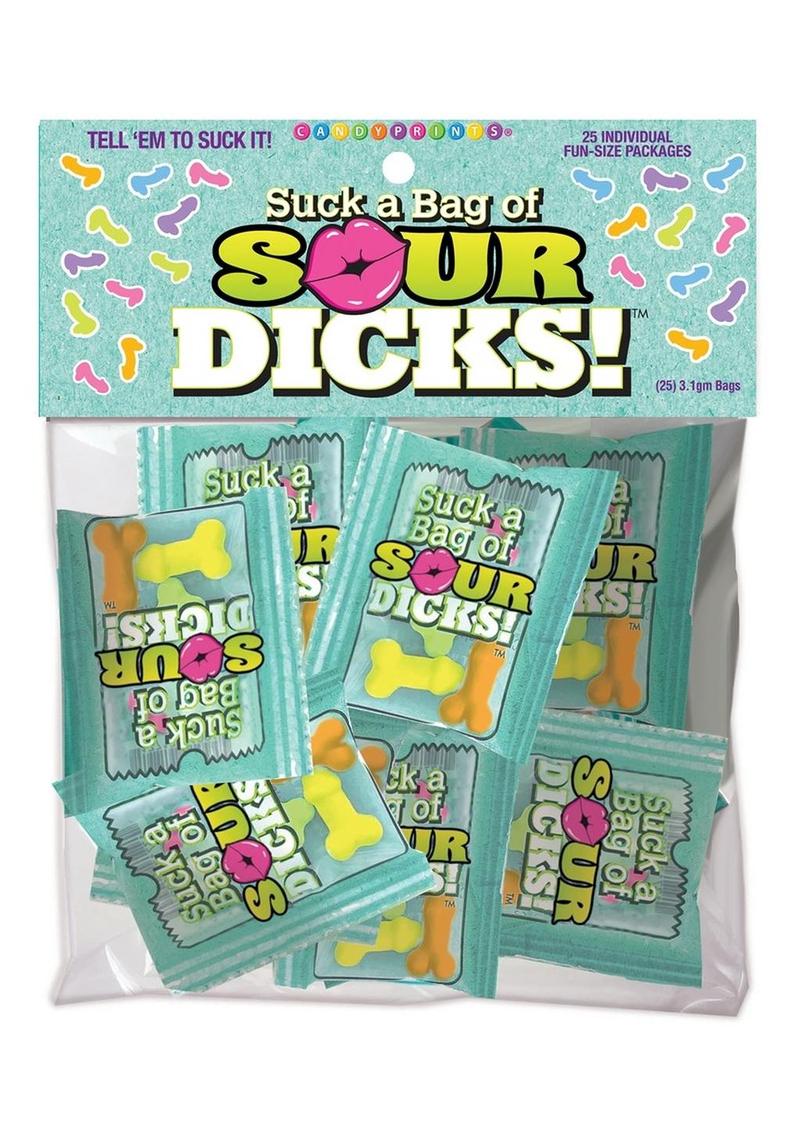 Candyprints Suck A Bag Of Sour Dicks Assorted Flavors - Image 2