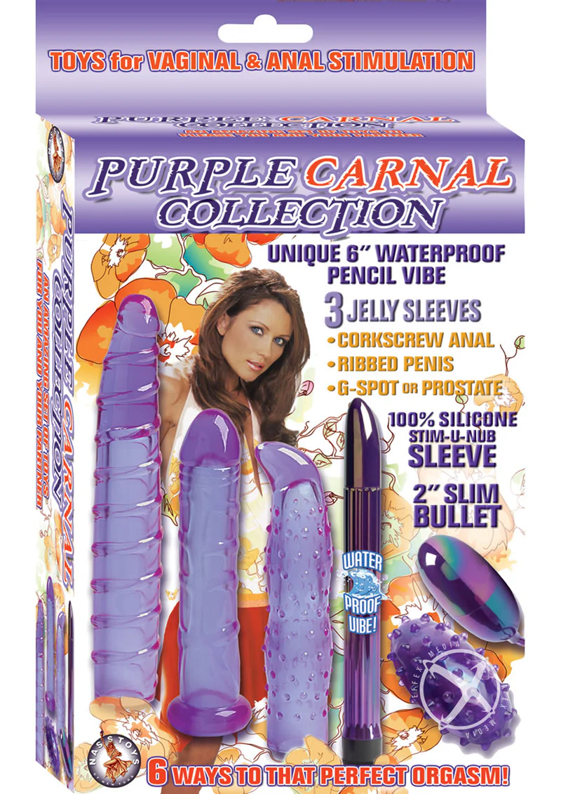 Carnal Collection Set with Silicone Sleeves - Image 2