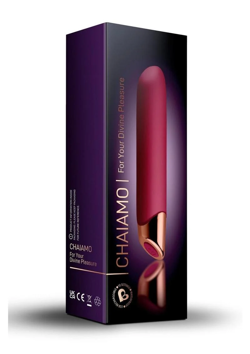 Chaiamo Rechargeable Silicone Vibrator - Image 4