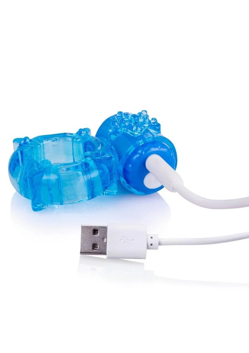 Charged Bigo Rechargeable Waterproof Vibrating Cock Ring - Image 5