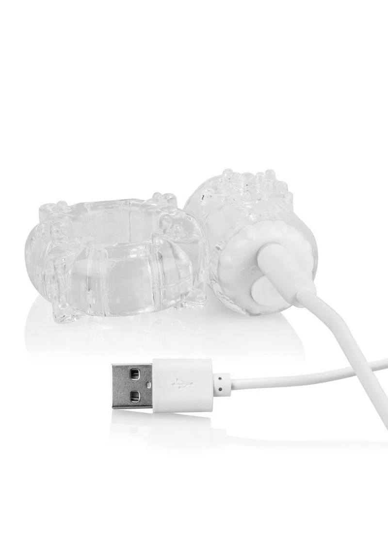 Charged Bigo Rechargeable Waterproof Vibrating Cock Ring - Image 8