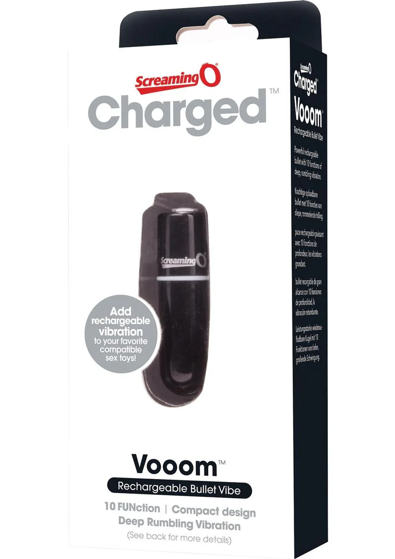 Charged Vooom Rechargeable Waterproof Bullet Vibrator - Image 5