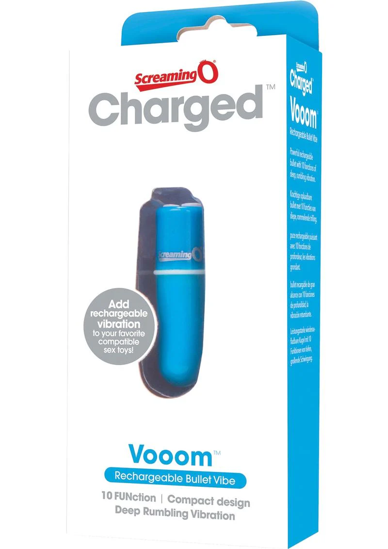 Charged Vooom Rechargeable Waterproof Bullet Vibrator - Image 7
