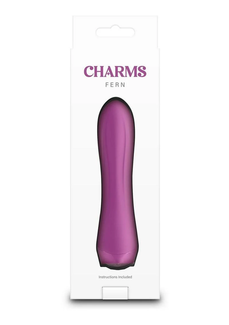 Charms Fern Rechargeable Silicone Mini Vibrator - Image 5
