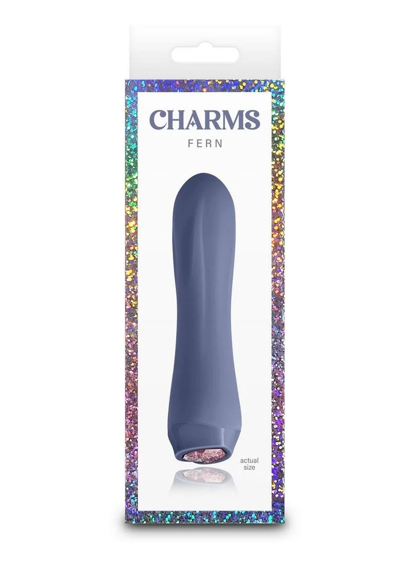 Charms Fern Rechargeable Silicone Mini Vibrator - Image 6