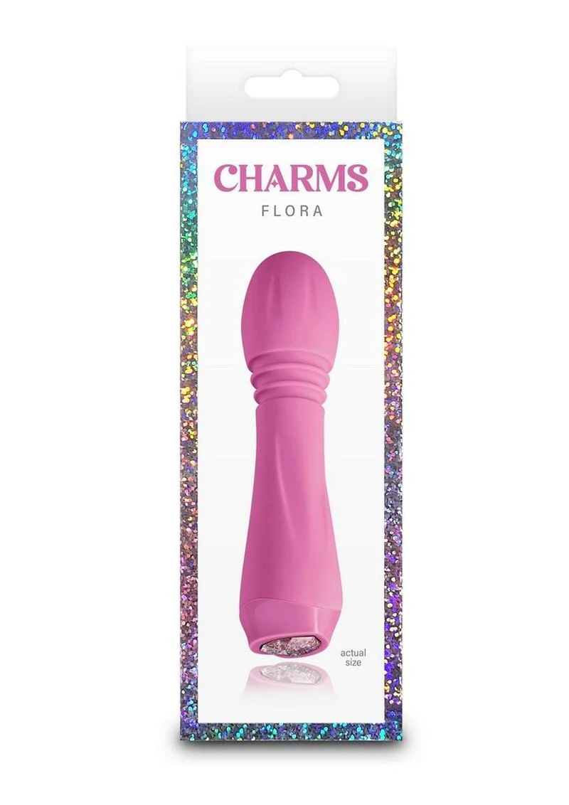 Charms Flora Rechargeable Silicone Mini Vibrator - Image 6