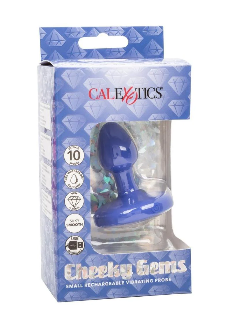 Cheeky Gems Rechargeable Silicone Vibrating Probe - Image 11