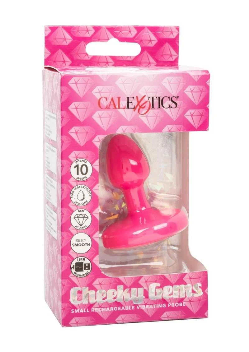 Cheeky Gems Rechargeable Silicone Vibrating Probe - Image 14