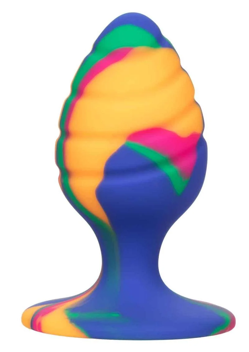 Cheeky Swirl Tie-Dye Silicone Plug - Image 2