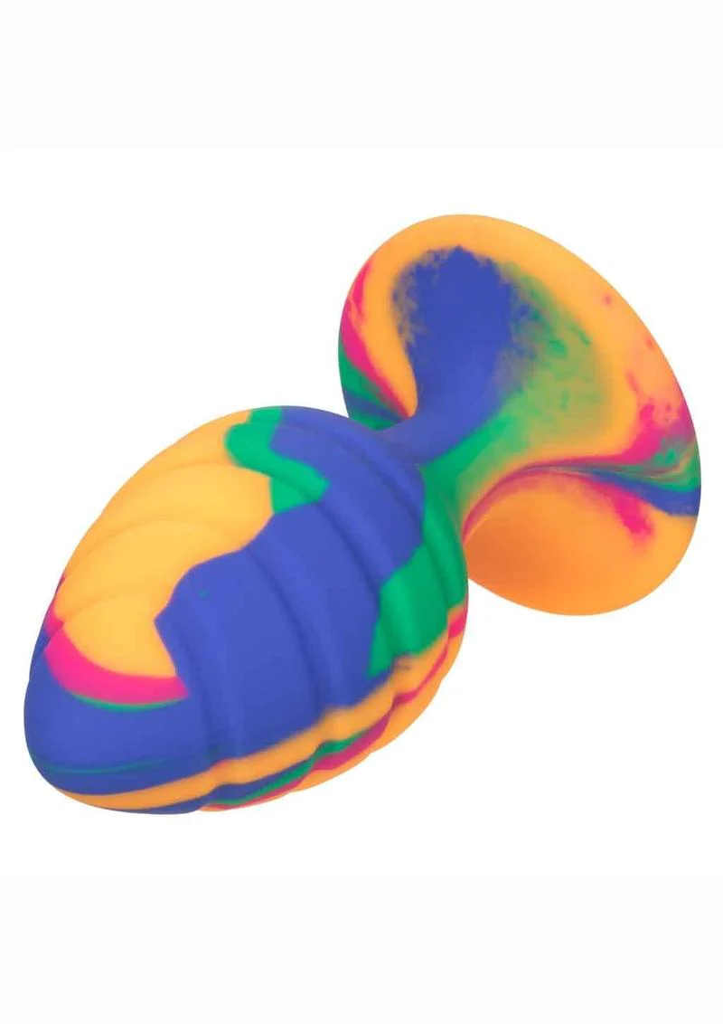 Cheeky Swirl Tie-Dye Silicone Plug - Image 4
