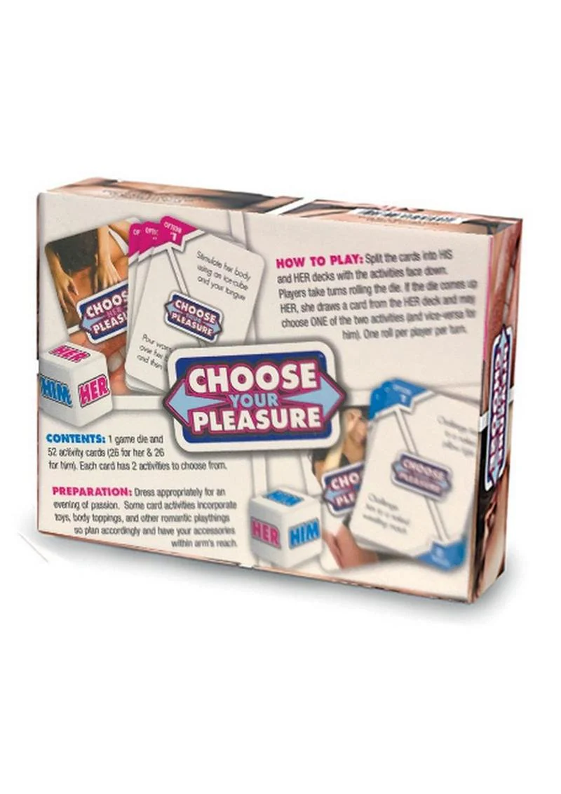Choose Your Pleasure Couples Card Game - Image 4