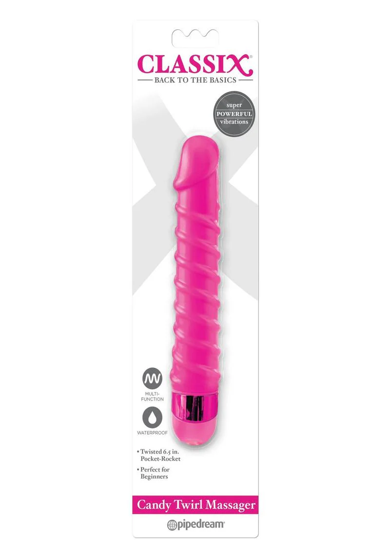 Classix Candy Twirl Massager - Image 2