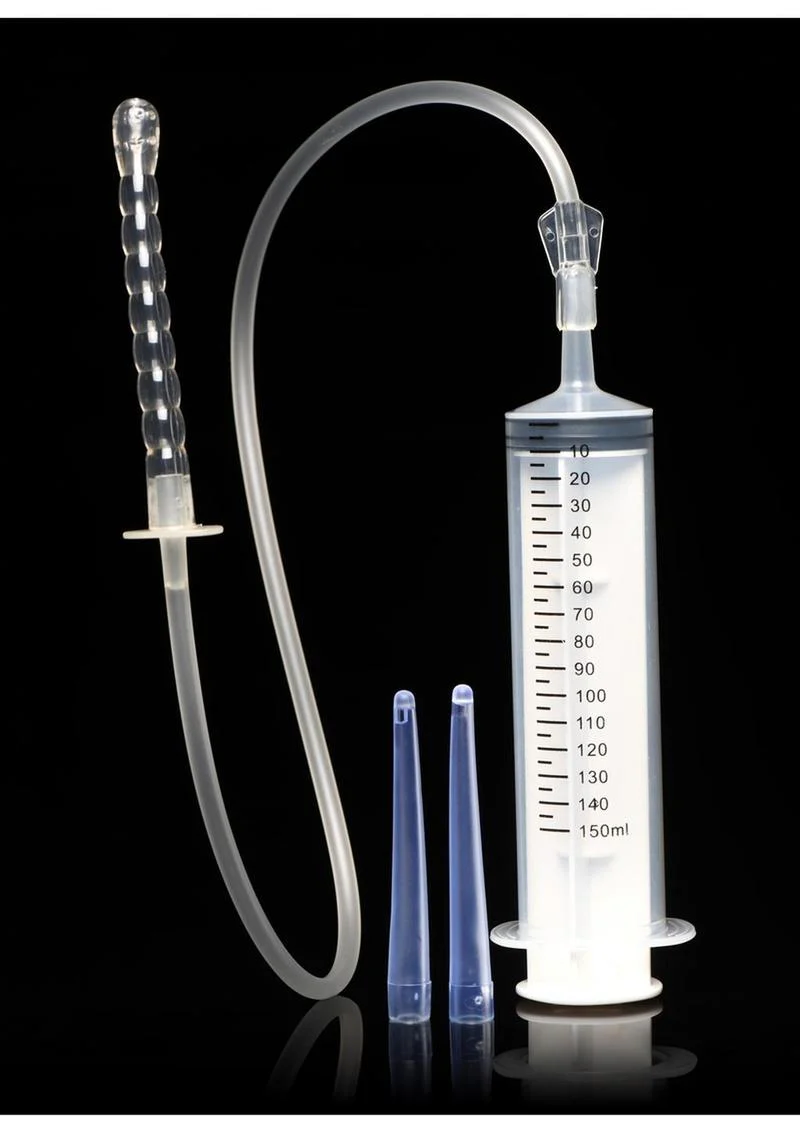 Cleanstream Enema Syringe with Attachments