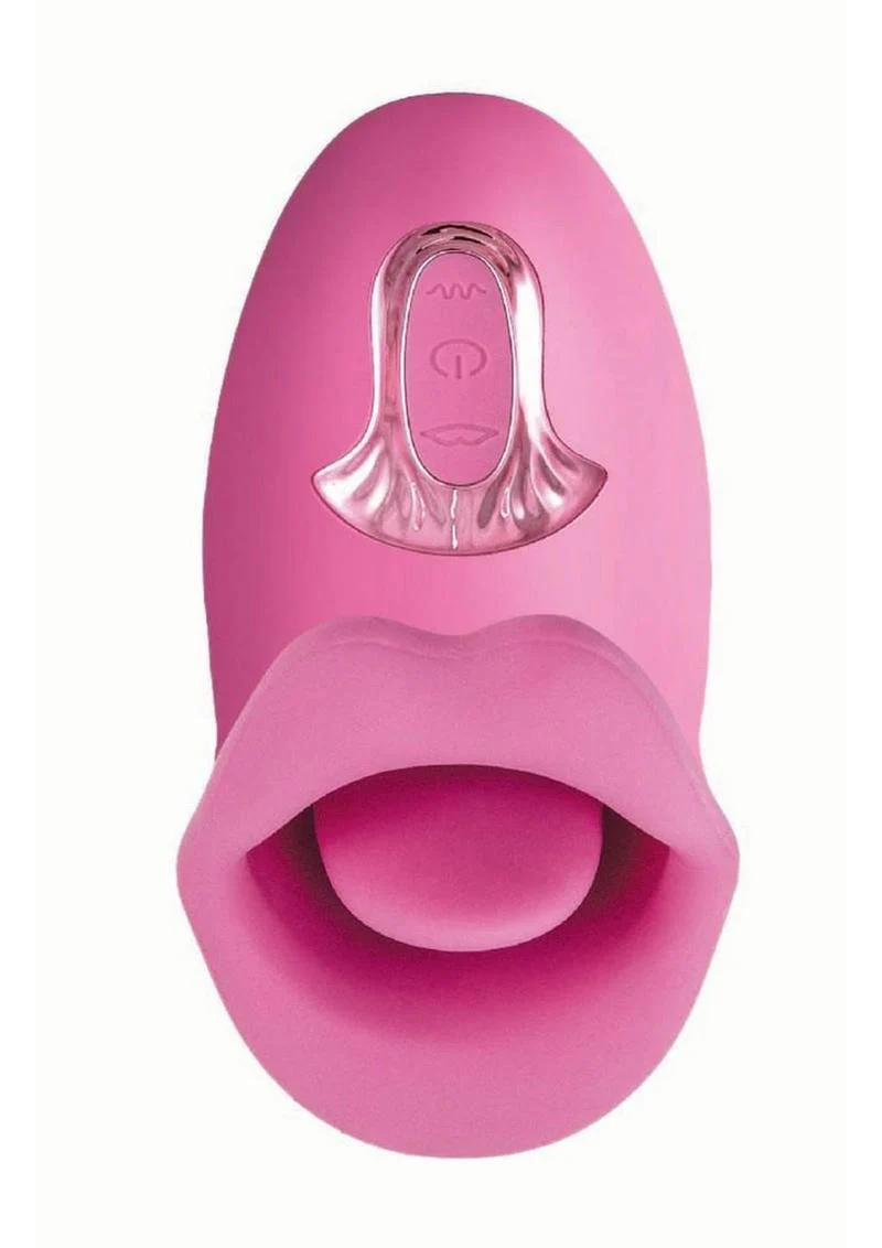 Clit-Tastic Tongue Licking Lover Rechargeable Silicone Stimulator - Image 4