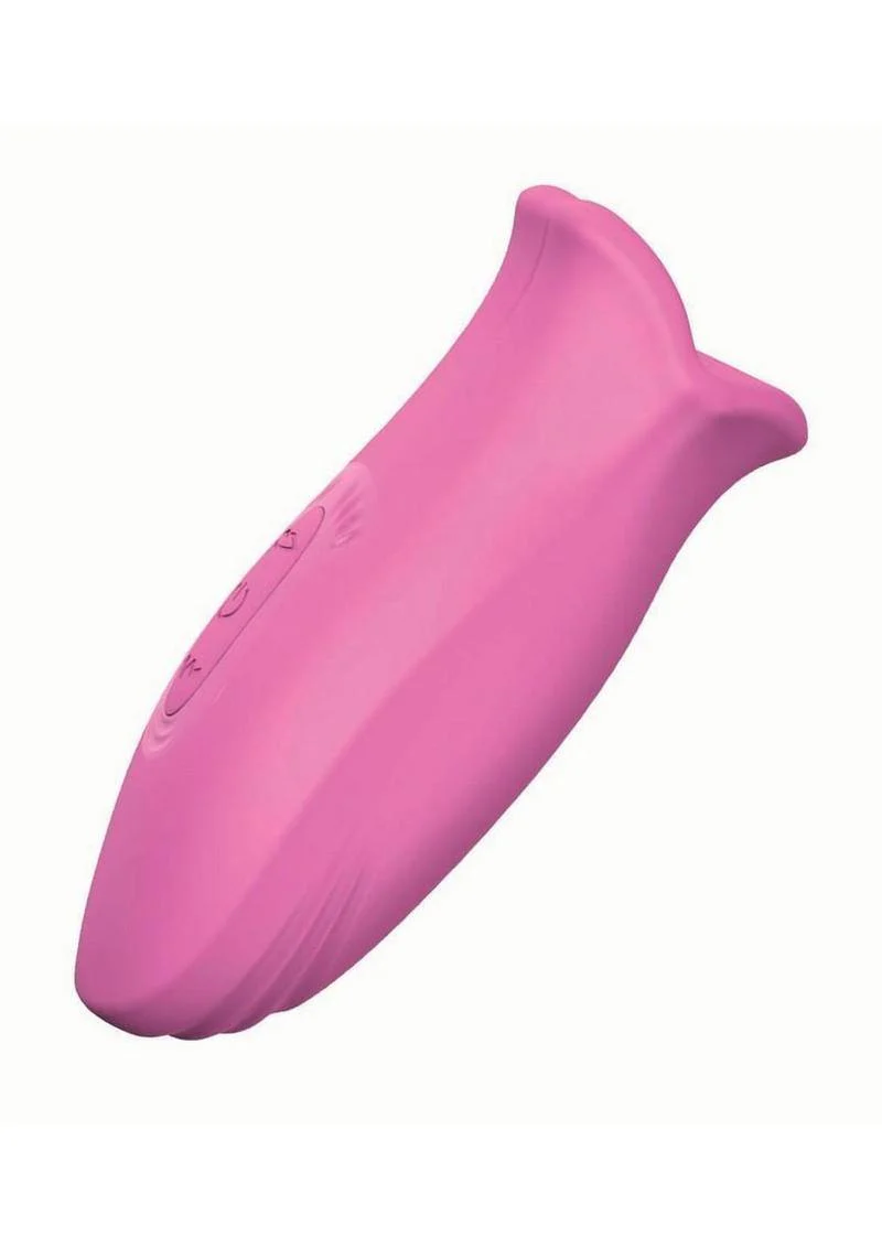 Clit-Tastic Tongue Licking Lover Rechargeable Silicone Stimulator - Image 5