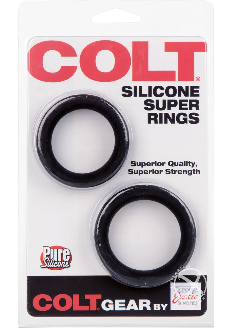 Colt Silicone Super Rings Cock Rings - Image 2