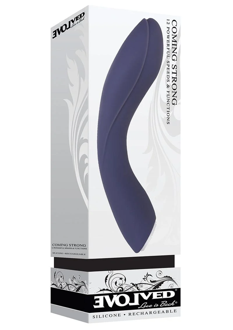 Coming Strong Rechargeable Silicone Vibrator - Image 2