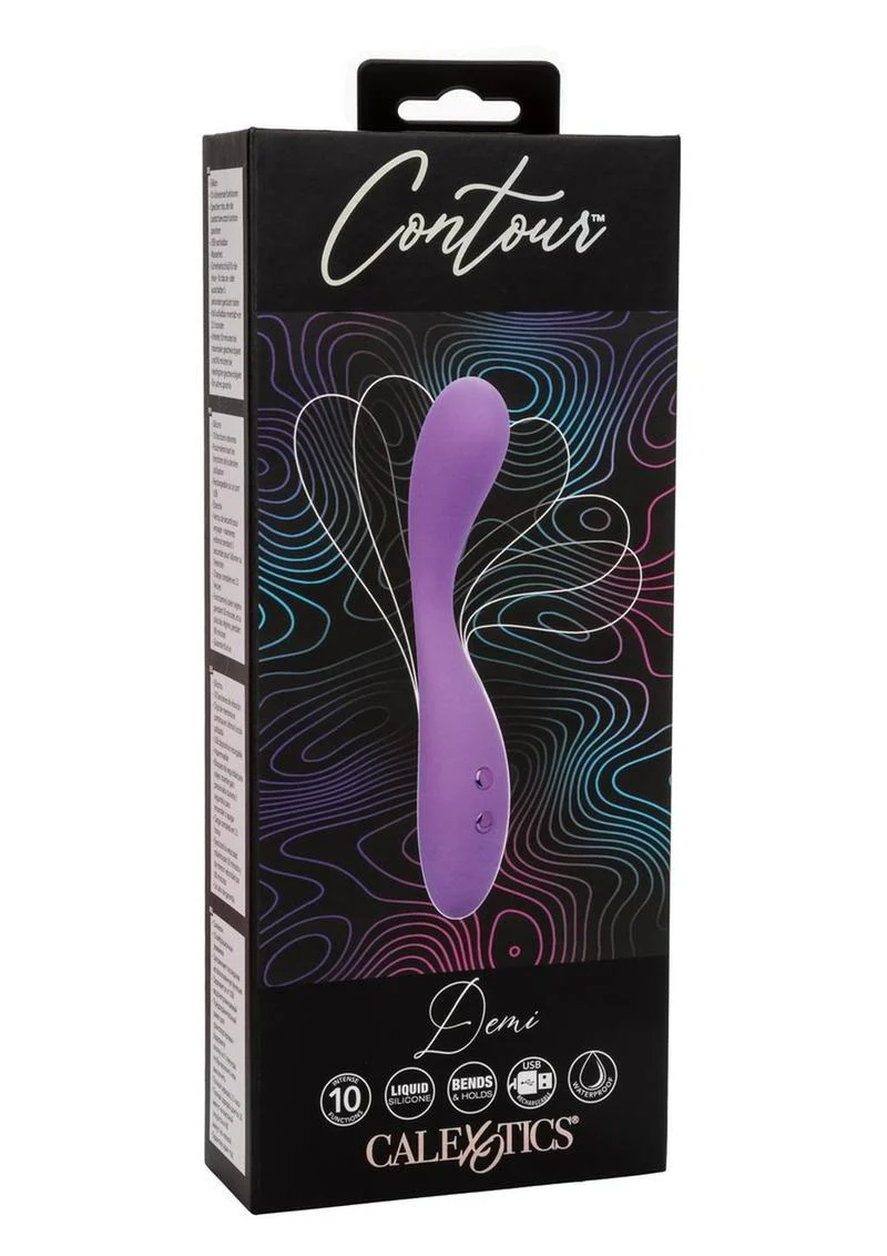 Contour Demi Rechargeable Silicone Vibrator - Image 2