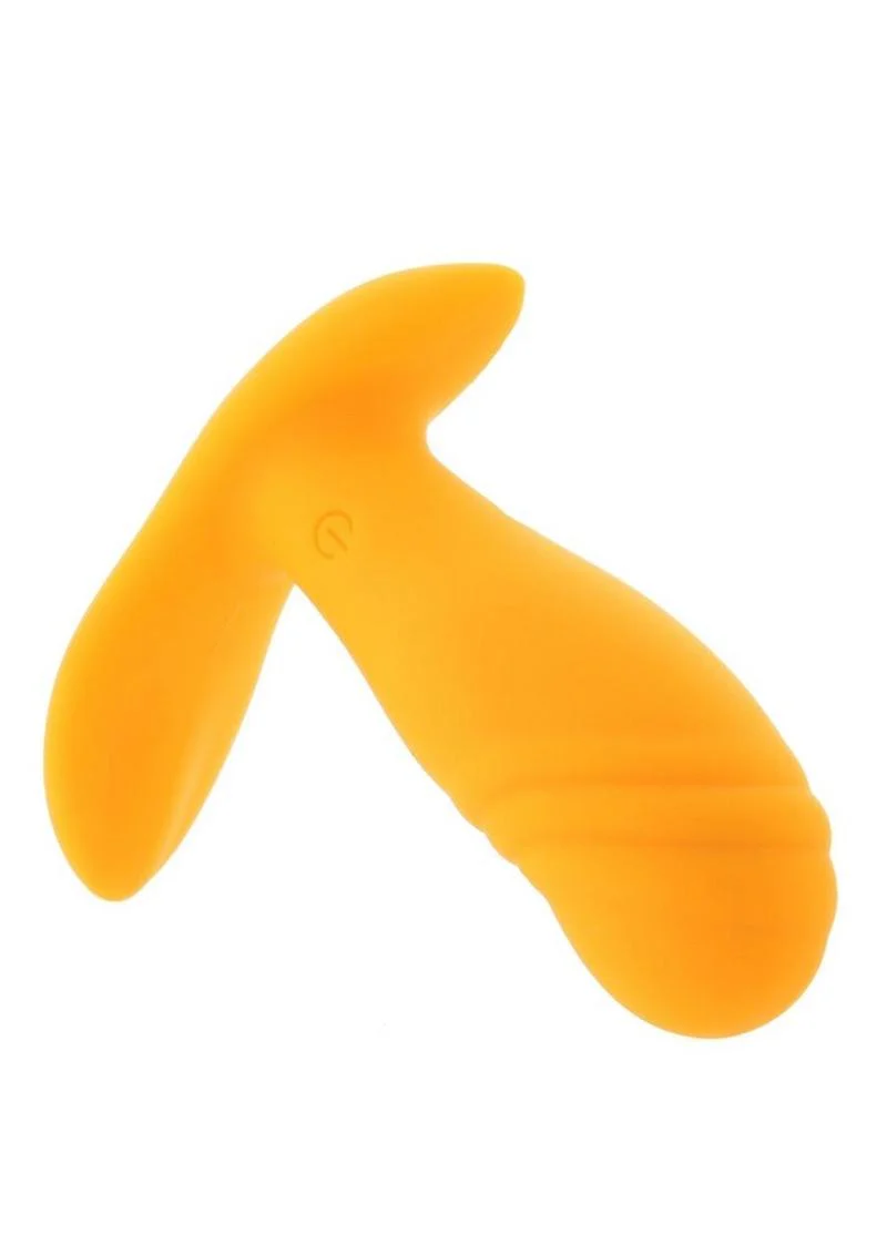 Creamsicle Silicone Rechargeable Wearable Vibrator with Remote Control - Image 3