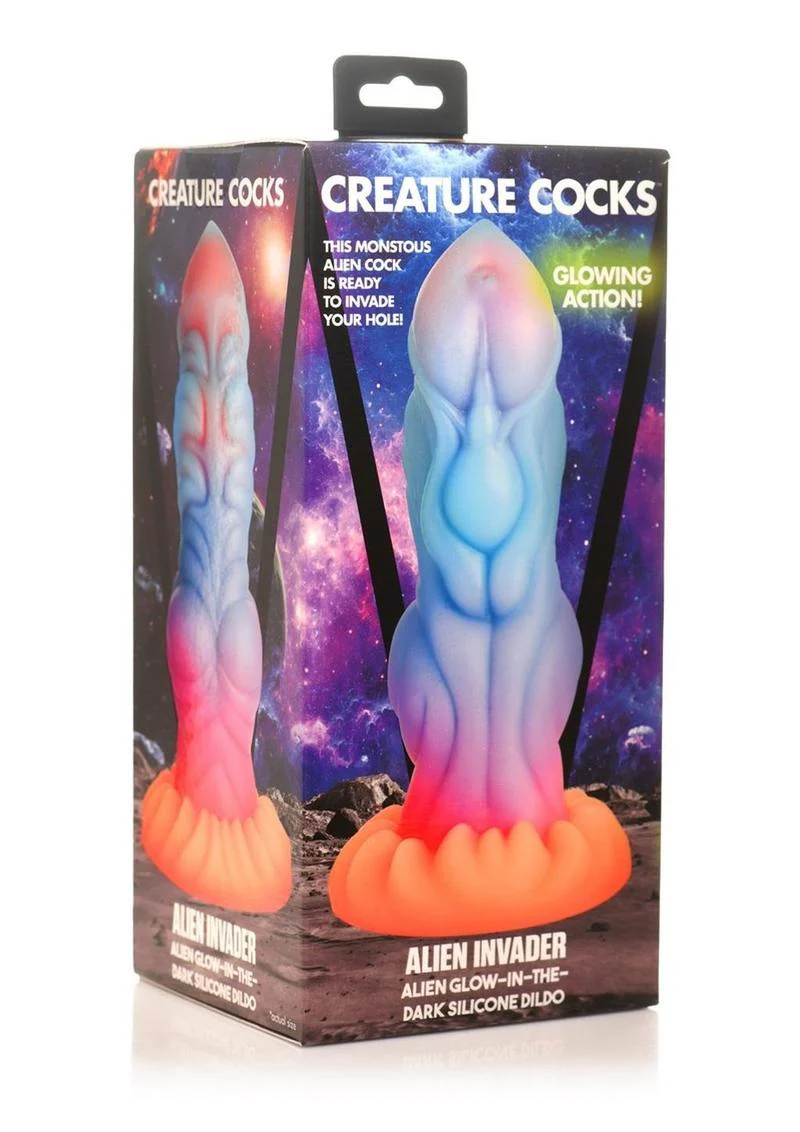 Creature Cocks Alien Invader Gitd Dildo - Image 2