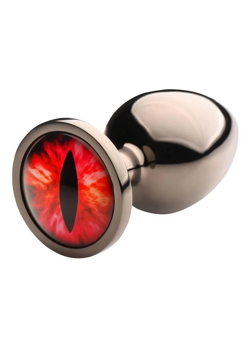 Creature Cocks Red Eye Metal Butt Plug - Image 5