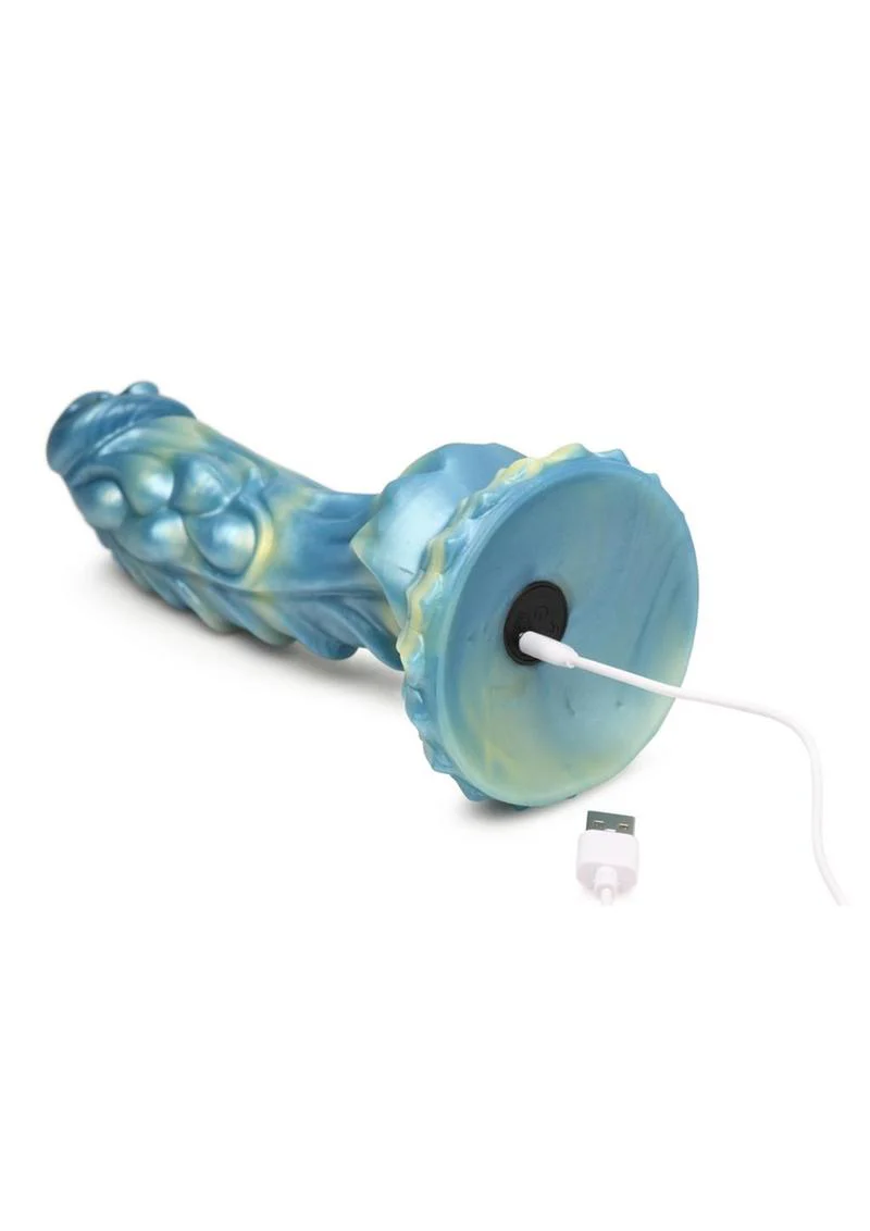 Creature Cocks Sea Stallion Silicone Rechargeable Dildo with Remote - Image 4